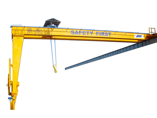 Double girder Semi gantry cranes